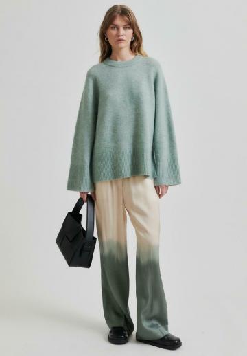 Длинный пуловер