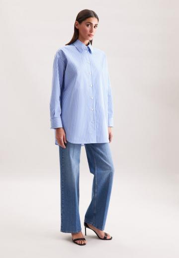 Длинная блузка