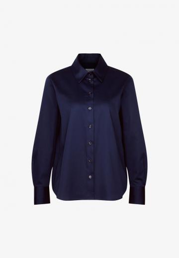 Атласная блузка