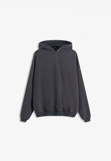 Пуловер с капюшоном