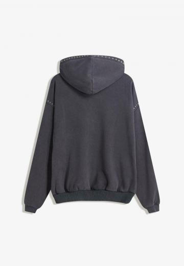 Пуловер с капюшоном