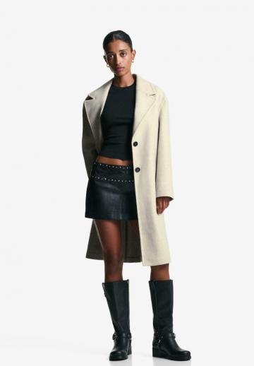 Шерстяное пальто