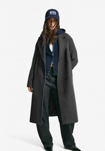 Шерстяное пальто