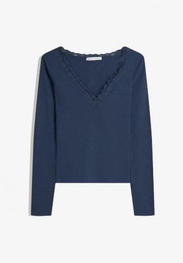 Юбка с накладными карманами