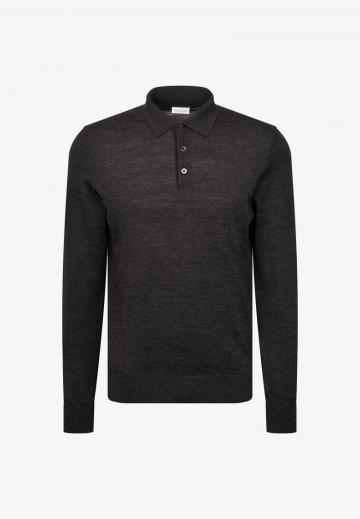 Поло с длинным рукавом