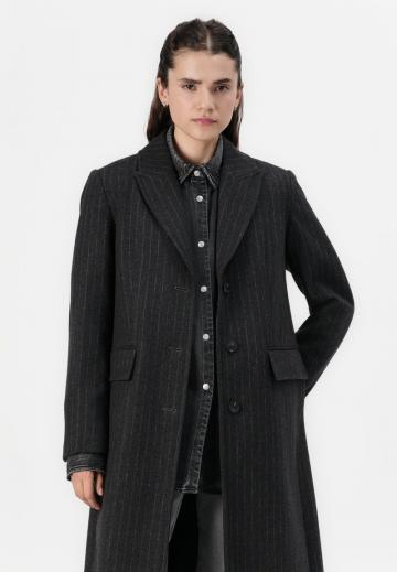 Шерстяное пальто