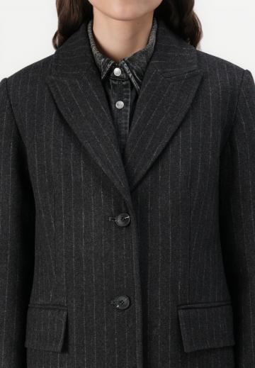 Шерстяное пальто