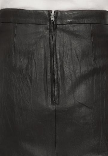 Кожаная юбка