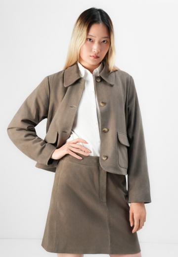 Кожаная юбка