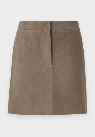 Кожаная юбка