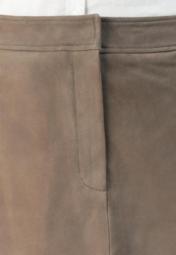 Кожаная юбка