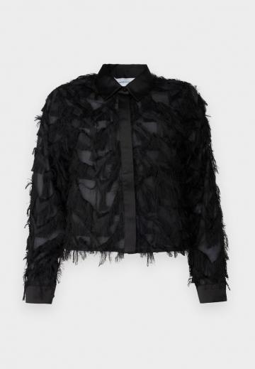 Атласная блузка