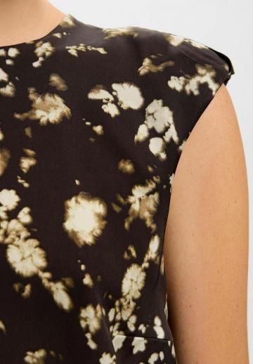 Атласная блузка