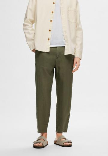 Льняные брюки