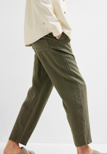 Льняные брюки