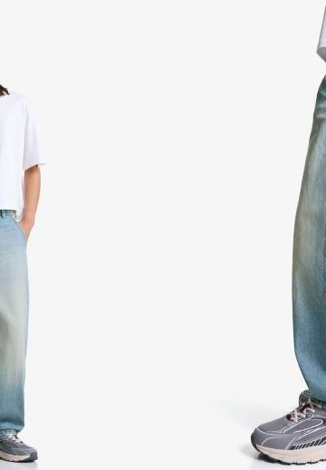 Прямые джинсы