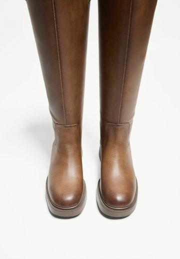 Сапоги на платформе