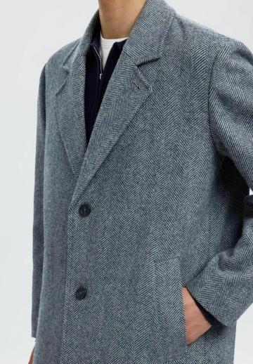 Шерстяное пальто