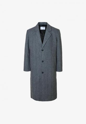 Шерстяное пальто