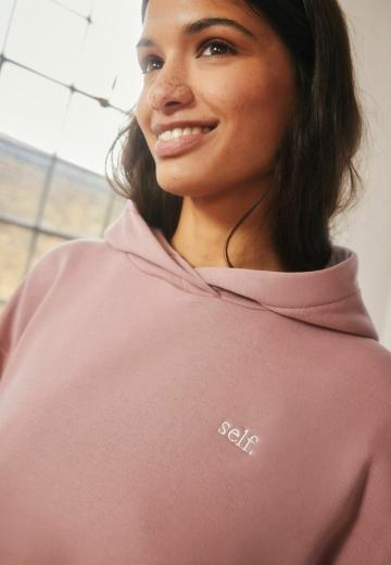 Пуловер с капюшоном