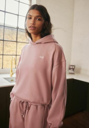 Пуловер с капюшоном