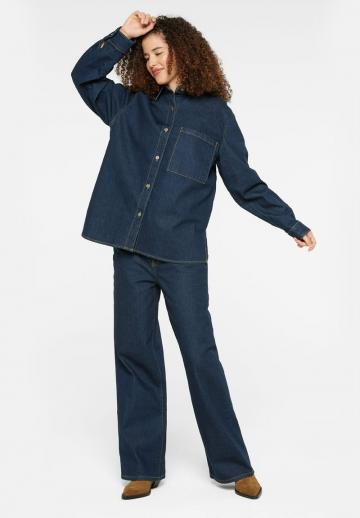 Длинная блузка