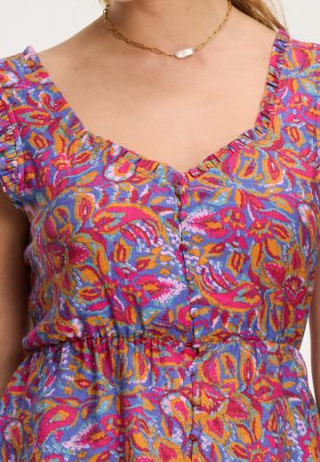 Блузка без рукавов