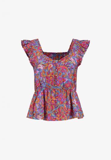 Блузка без рукавов