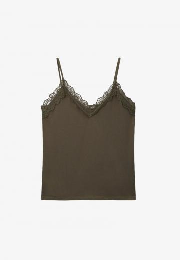 Топ на бретельках