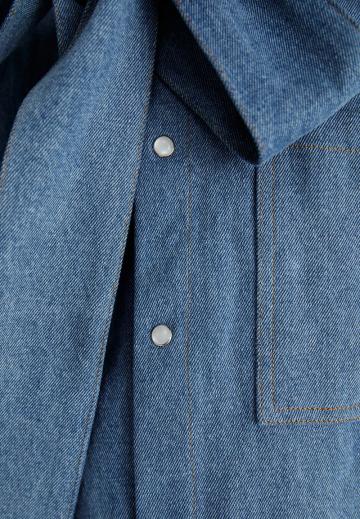 Джинсовая блузка