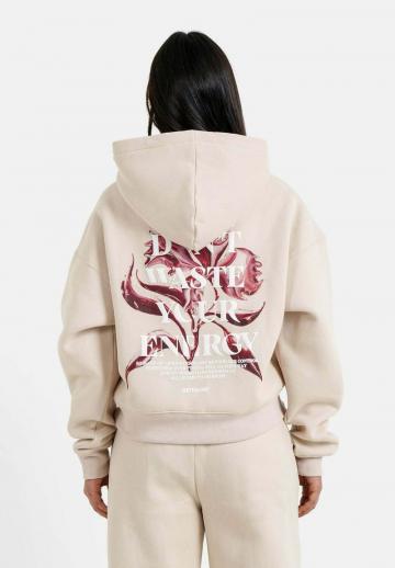 Пуловер с капюшоном