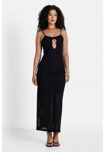 Вязаное платье