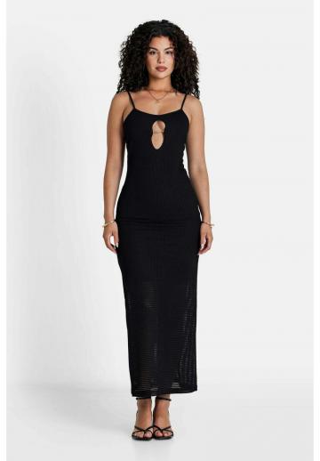 Вязаное платье