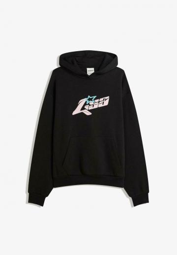 Пуловер с капюшоном