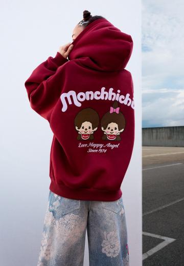 Пуловер с капюшоном