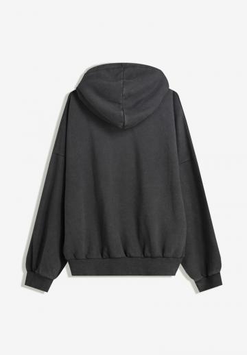 Пуловер с капюшоном