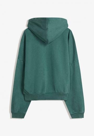 Пуловер с капюшоном