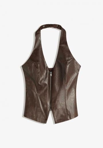 Блузка без рукавов