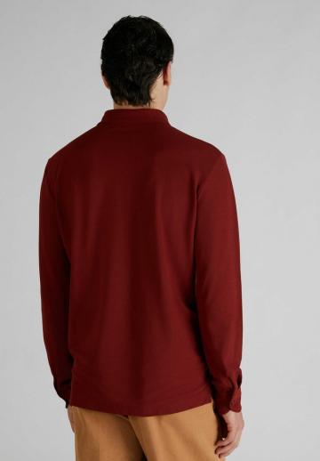 Поло с длинным рукавом