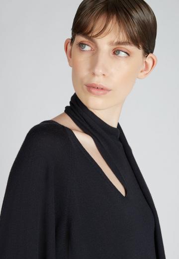 Длинный пуловер