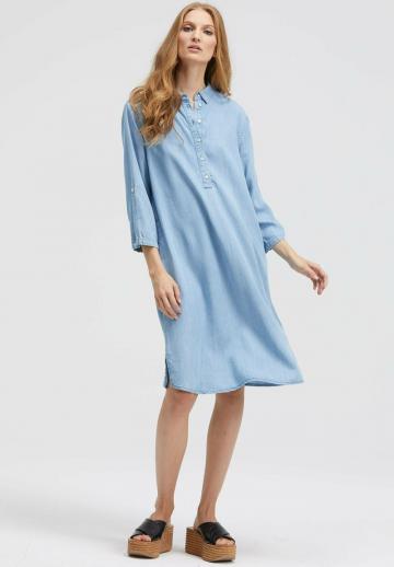 Джинсовое платье