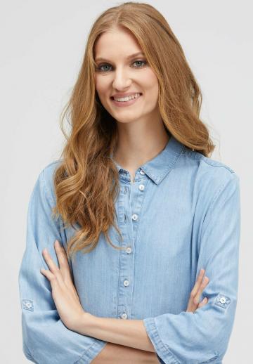 Джинсовое платье