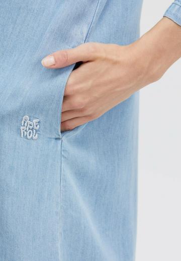 Джинсовое платье