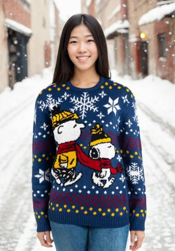 Длинный пуловер