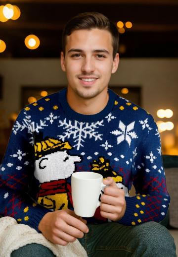 Длинный пуловер