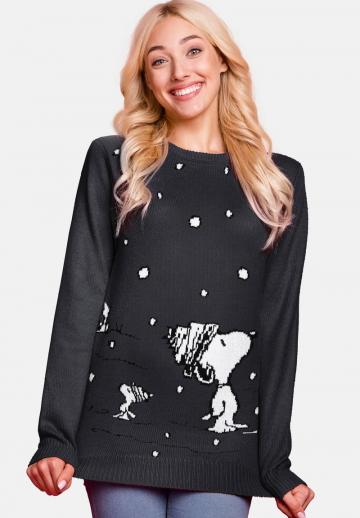 Длинный пуловер