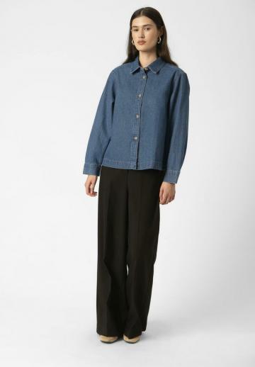 Джинсовая блузка