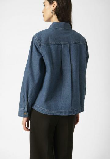 Джинсовая блузка