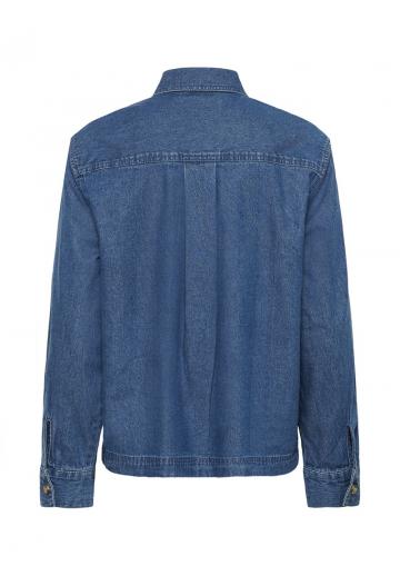 Джинсовая блузка