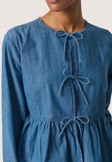 Джинсовая блузка